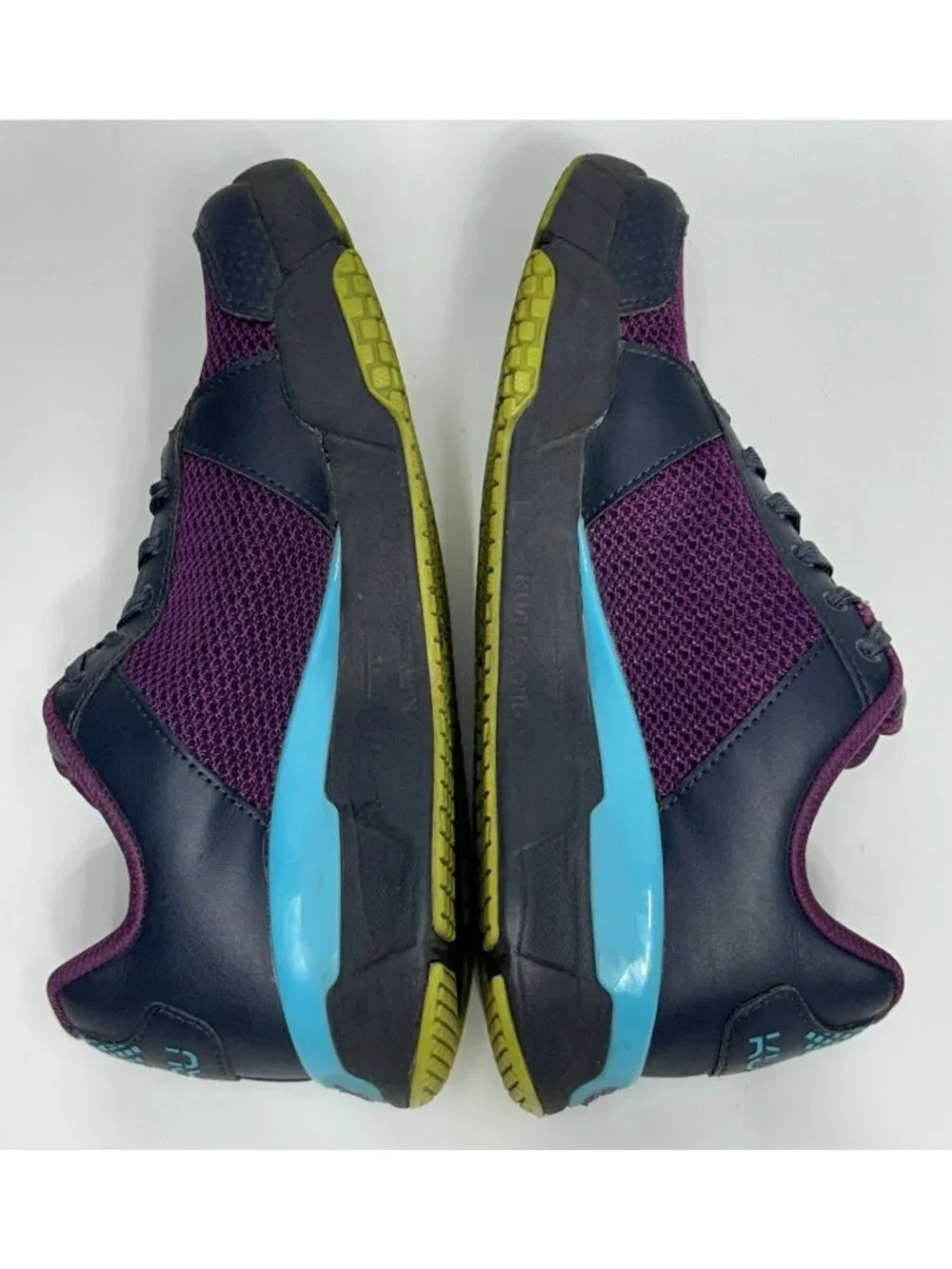 Kuru Quantum 2.0 Womens Size 8.5 Purple Blue Athletic Running Shoes Sneakers